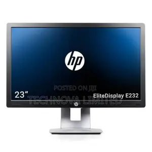 Hp Elitedisplay E232 23" FHD Monitor Led Ips Hdmi Dp Usb
