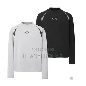 Premium Luxury Black Wash Sleeved Sweatshirt