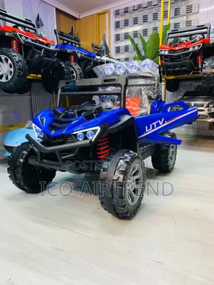 Blue Children Buggy Jeep for Age 1-8 With Remote Control