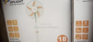 Solar Rechargeable Fan 18 Inch