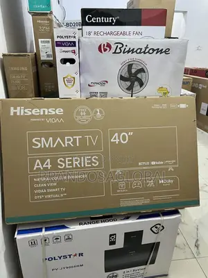 Hisense A4 Series Smart Tv - 40 Inches Crystal Clear Display