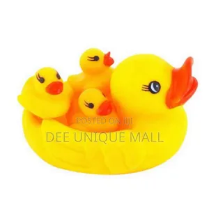 4pcs/Lot Float Water Swimming Mummy Rubber Race Baby Toy