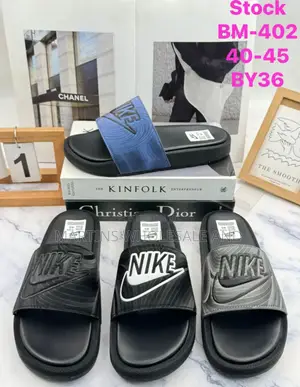 Nike Slides - Stylish Design With Nike Branding