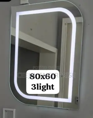 80by60 Led Mirror With 3 Light