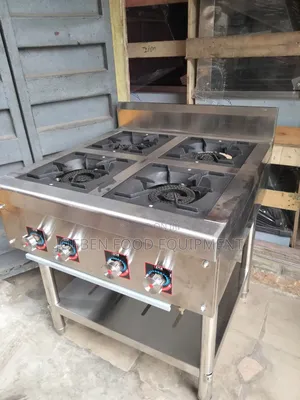 Industrial Gas Cooker 4 Burners
