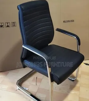 Office Visitors Leather Padded Chair