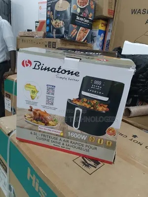 Cool Touch Handle on Binatone Baf 6500 Air Fryer