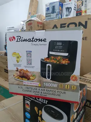 Heat Control Feature in Binatone Baf 6500 Air Fryer