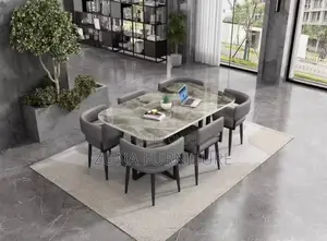 High Quality Luxury Six (6) Dining Table and Chairs