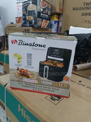 LCD Display on Binatone Baf 6500 Air Fryer