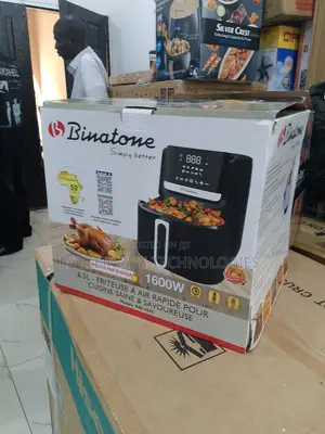 Low Fat Frying With Binatone Baf 6500 Air Fryer