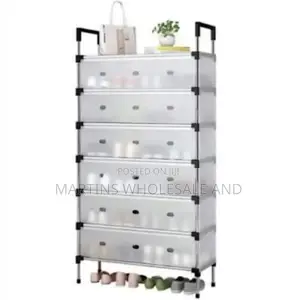 7 Layers Shoe Rack With Cover
