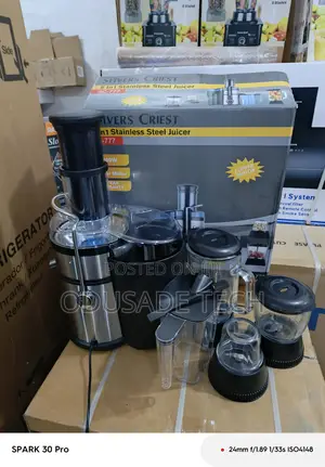 Silvercrest 5-in-1 Juice Extractor–Stainless Steel