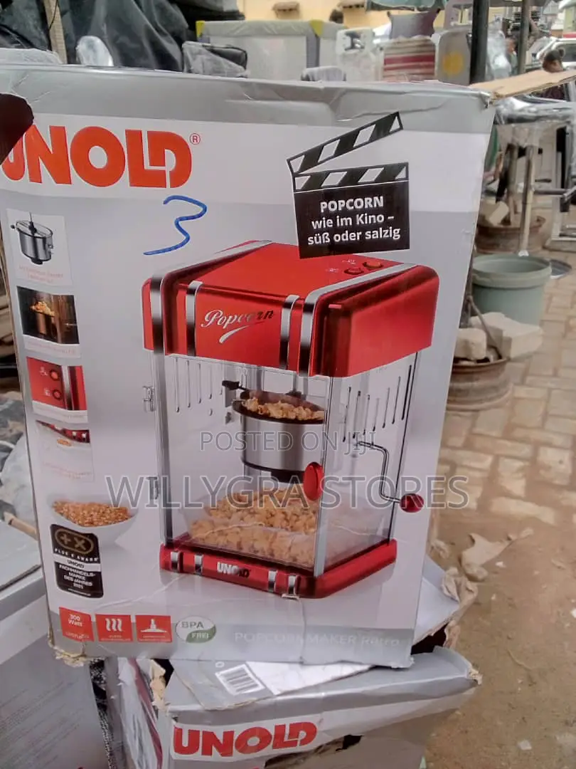Unold Retro Popcorn Maker Machine