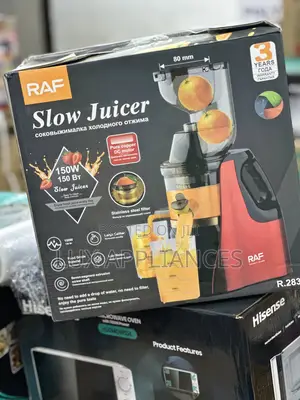 Raf Healthnest 150w Slow Fruit Juicer and Extractor R.2831.