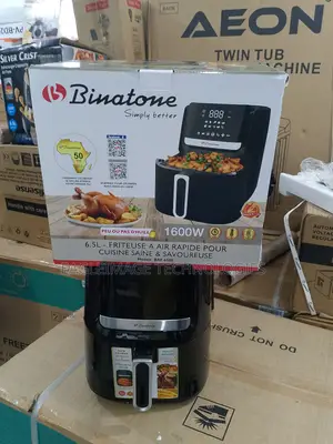 Removable Tray in Binatone Baf 6500 Air Fryer