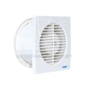 4" Mmaat Exhaust Wall Fan, Remove Odor,Heat From Bathroom, Rooms, Etc