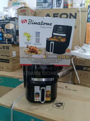 Silent Operation: Binatone Baf 6500 Air Fryer