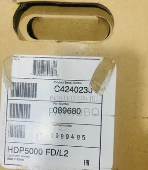 Fargo Hdp5000 Fd/L2 Dual Sided Card Printer