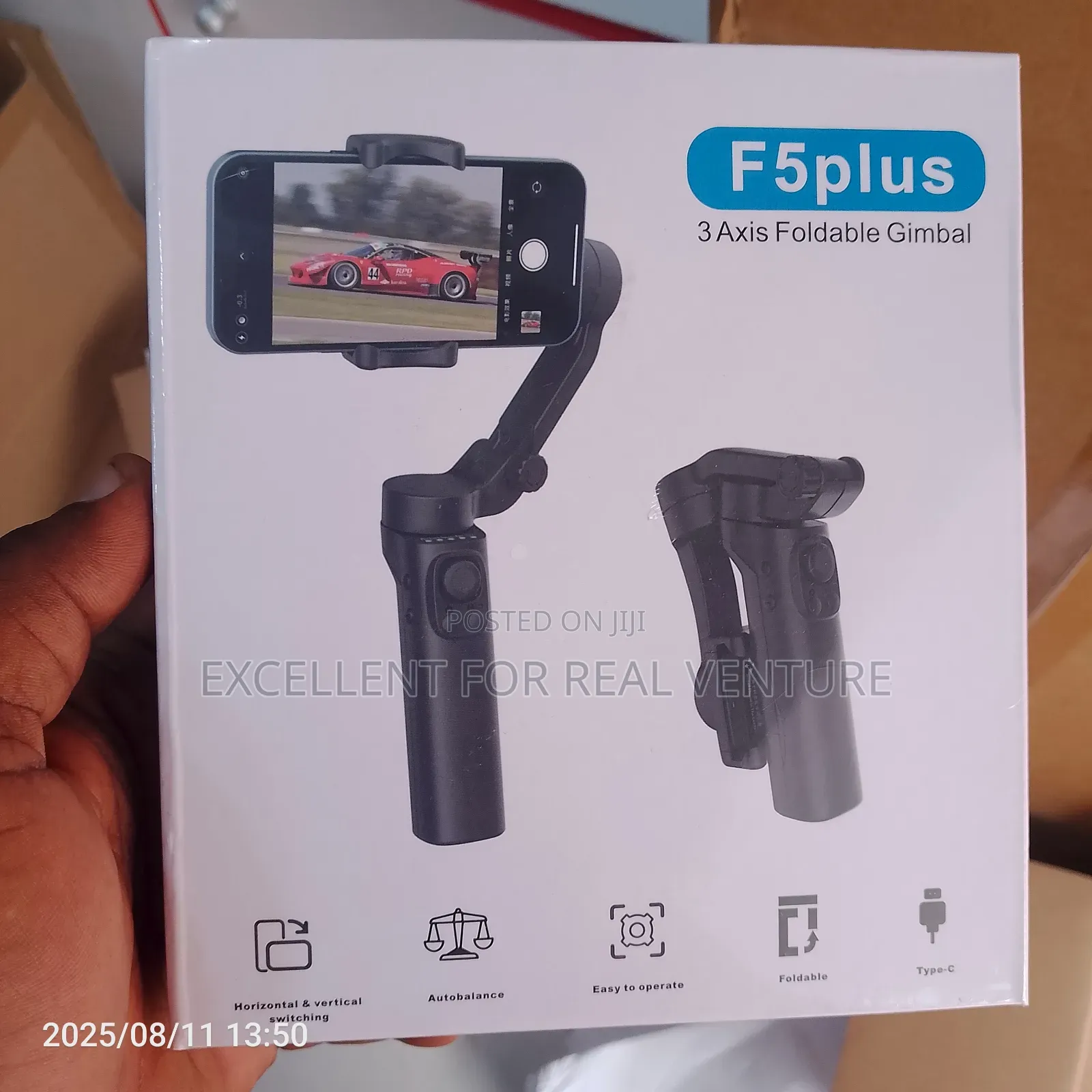 F5 Plus 3axis Foldable Gimbal