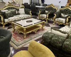 Royal Ever Green Turkish Sofa