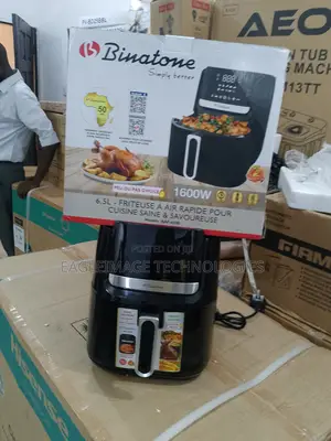 Large Volume Binatone Baf 6500 Air Fryer