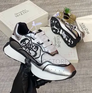 Original Alexander Mcqueen Unisex Luxury Sneakers