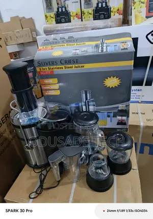 5-in-1 Juicer – Silvercrest Sc-777, Fast Easy to Use