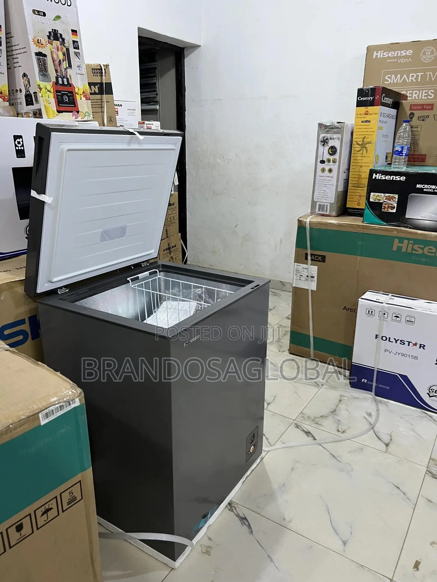 Efficient Energy Saving Hisense Deep Freezer 142l