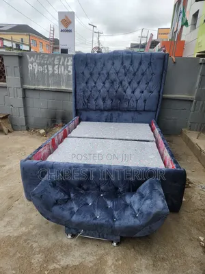 Executive 4.5by6 Padded Bed With Its Footrest