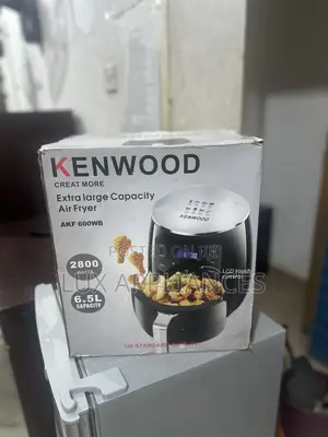 Kenwood Crispy Result, No Oil Needed 6.5l Air Fryer Akf 600wb