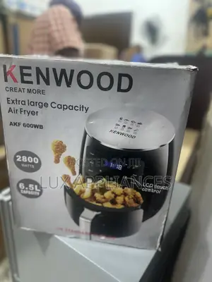 Kenwood Fryboldly Air Fryer 6.5l Capacity Akf 600wb