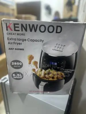 Kenwood Flavor Without Fat 6.5l Air Fryer, Akf 600wb,