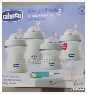 Complete Natural Feeding Bottle Set for Newborn (Cihoco)