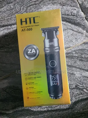 Brand New Htc At-560 Rechargeable Hair Clipper