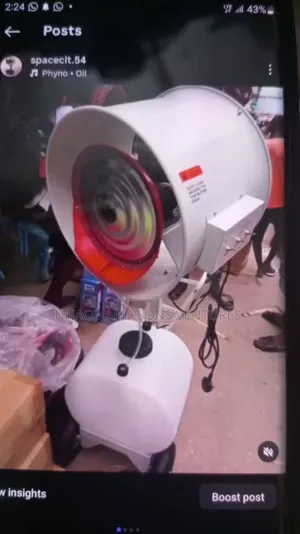 Industrial Standing Fan Use in Event