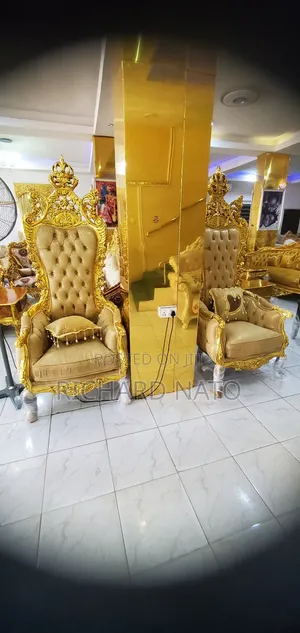 Throne Chairs of Gold