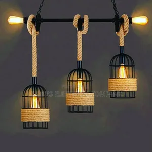 Classic Vintage 3 Step Thread Chandelier