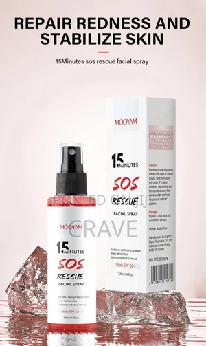 Mooyam Of15 Minutes Sos Rescue Facial Spray