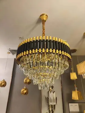 Luxury Crystal Pendant Lamp Modern Villa Livingroom Lights Lustre Home