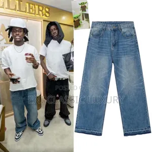 Pure Quality Luxury Cargo Jeans Well Branded