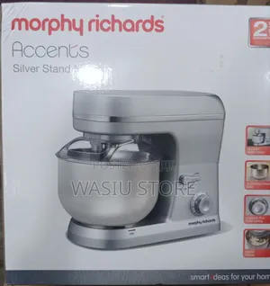 Morphy Richards Accents Silver Stand Mixer