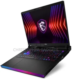 New Laptop MSI Raider GE68HX 13VI-202US 32GB Intel Core i9 SSD 1T
