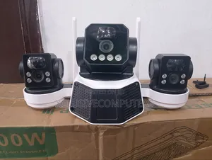 New Three Lens Solar Security and Surveillance Camera
