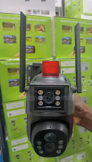 Brand New Dual Lens Solar Security and Surveillance Cameras