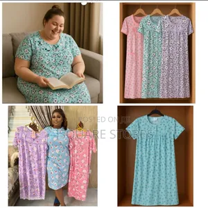 Quality Plus Size Free Gown for Nursing Mother, Indoor Gown