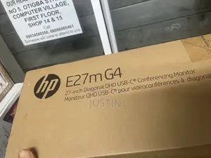 Hp E27m G4 (27”) QHD Ips Usb-C Conferencing Business Monitor