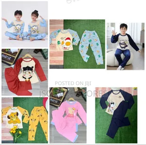 Unisex Pyjamas for Children Between the Ages of 2 / 3 Years to 9 Years