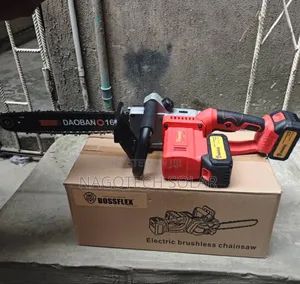 Power Cordless Chain Saw Machine