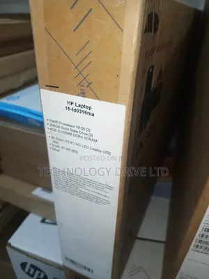New Laptop HP 15 4GB Intel Celeron SSD 256GB
